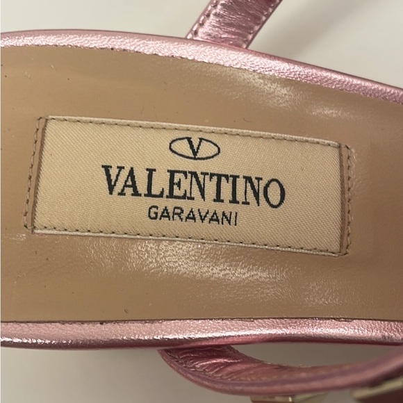 Valentino Garavani ROCKSTUD CALFSKIN LEATHER SLIDE SANDAL 60 MM - Picture 5 of 5